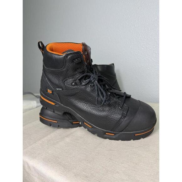 Timberland Pro Endurance 6" Steel Toe PR Men’s Size 15 Work Boots - Picture 3 of 9